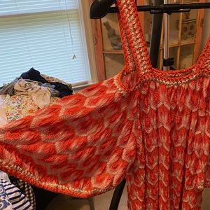 Missoni Chevron Metallic Beach Coverup